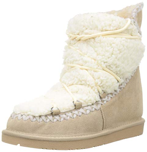 Gioseppo 46486, Botas Slouch para Mujer, Beige Camel, 38 EU