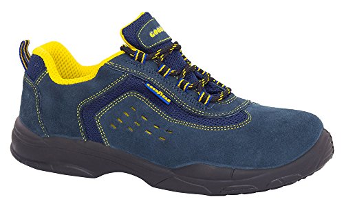 Goodyear G138843C Botas (piel serraje), Azul, 39, Set de 2 Piezas