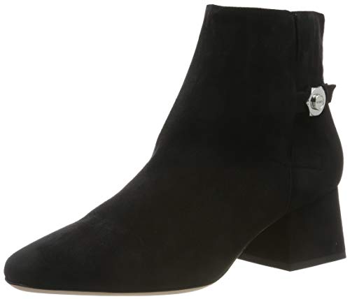 HUGO Uptown Bootie55-s, Botines para Mujer, Negro (Black 001), 35 EU