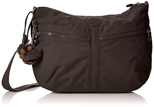 Kipling IZELLAH, Bolso bandolera para Mujer, Negro (True Black), 33x23x12 cm