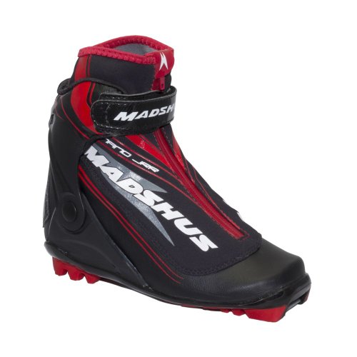 Madshus Junior Nano Combo - Botas de Patinaje, Color Negro/Rojo/Blanco, tamaño Talla 36