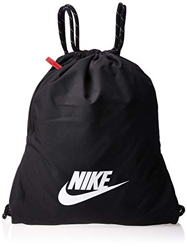 NIKE Gym BRSLA Bolsa de Deporte, Unisex Adulto, Black/Black/(White), Talla única