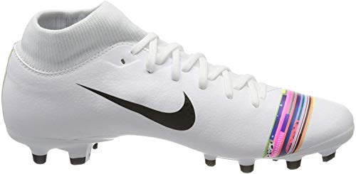 Nike Superfly 6 Academy FG/MG, Zapatillas de Fútbol para Hombre, Blanco (White/Black/Pure Platinum 109), 43 EU