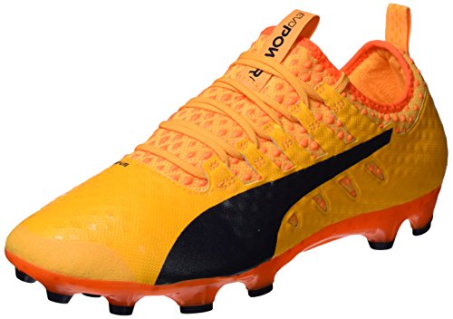 Puma Evopower Vigor 1 AG, Botas de fútbol para Hombre, Naranja (Ultra Yellow-Peacoat-Orange Clown Fish 03), 44.5 EU