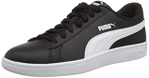 PUMA SMASH V2 L, Zapatillas Unisex adulto, Negro Black White, 47 EU