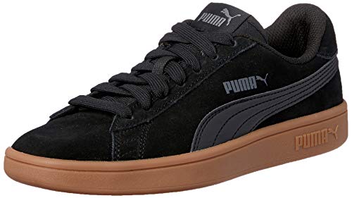 PUMA Smash V2, Zapatillas Unisex-Adulto, Negro Black Black, 44 EU