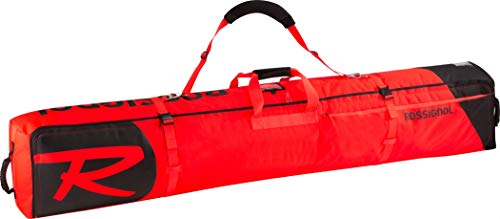 Rossignol Hero 2/3 P 200 - Bolsa de esquí con Ruedas (Talla única), Color Rojo y Negro
