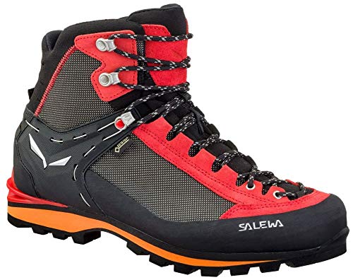 Salewa Ms Crow Gtx, Botas de Montaña Hombre, Negro/Rojo (Black/Papavero 0935), 40.5