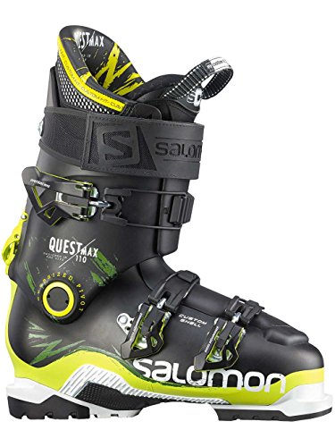 Salomon - SALOMON - Chaussures de ski - QUEST MAX 110 Noir/Jaune - taille mondopoint: 29