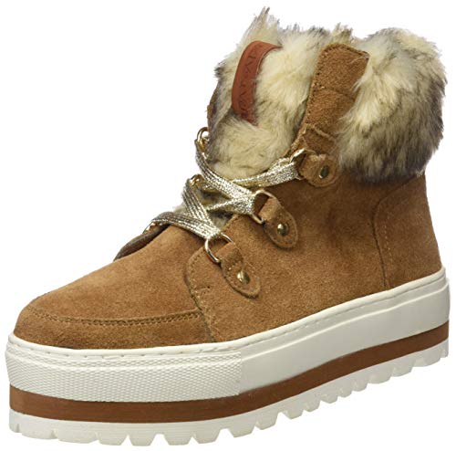 Sixty seven 77296, Botas de Nieve para Mujer, Marrón (Suede Whisky/Fune Blanco Roto C43578), 36 EU