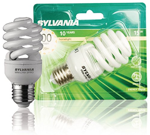 SYLVANIA - Mlfs Spiro 827 E27 15 W Bl1