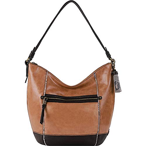 The Sak Sequoia Hobo - Bolso bandolera para mujer, color negro, color Marrón, talla Einheitsgröße