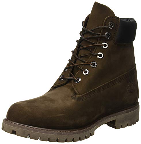 Timberland 6-Inch Premium Boot, Botas para Hombre, Marrón (Medium Brown Nubuck), 47.5 EU