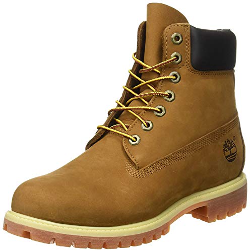 Timberland 6-Inch Premium Boot, Botas para Hombre, Marrón (Rust Nubuck), 45 EU