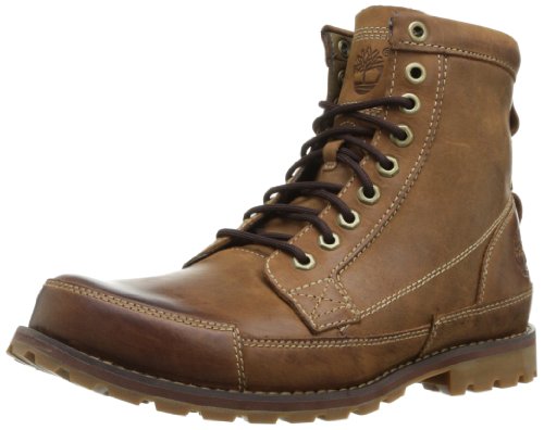 Timberland Originals 6 Inch Waterproof, Botas para Hombre, Marrón (Medium Brown Nubuck), 41 EU