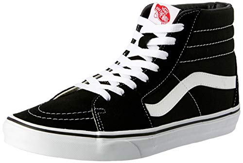 Vans, Zapatillas Altas Unisex Adulto, Negro (Black/White), 40.5 EU