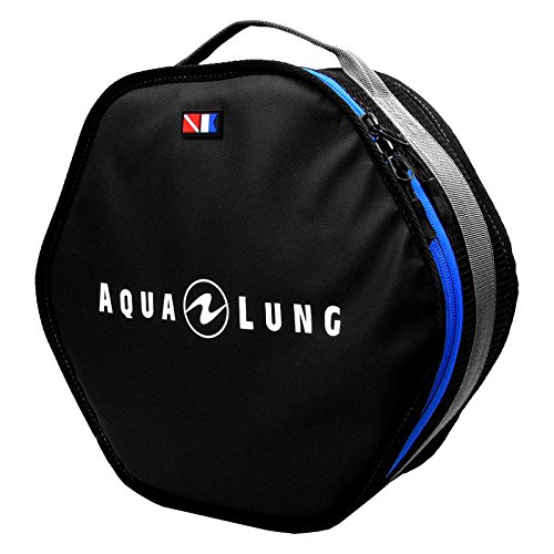 Aqualung - Round Bag for Regulator, color Negro/azul, 10 L