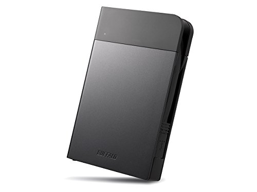 Buffalo MiniStation Extreme USB 3.0 2TB - Disco Duro Externo (2000 GB, USB Tipo A, 3.0 (3.1 Gen 1), 5000 Mbit/s, USB con Suministro de Corriente, Negro)