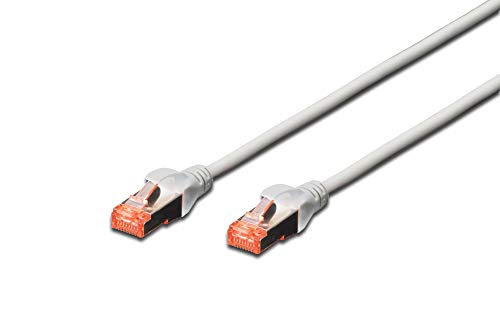 DIGITUS DK-1644-200 - Cable de Red (20 m, Cat6, S/FTP (S-STP), RJ-45, RJ-45, Gris)