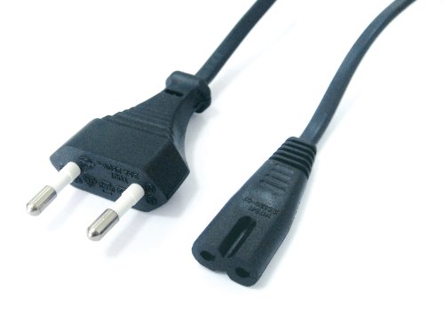 Elbe CA-160-AC - Cable de Corriente de 1.5 m, Color Negro