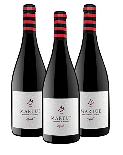 Martúe Syrah Reserva Pago Campo de la Guardia Vino Tinto - Caja 3 Botellas - 2250 ml