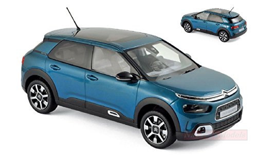 Norev NV181660 Citroen C4 Cactus 2018 Blue & White 1:18 MODELLINO Die Cast Model Compatible con