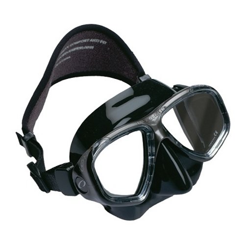 Oceanic ION Mask - Black for Scuba Diving, Snorkeling or Water Sports