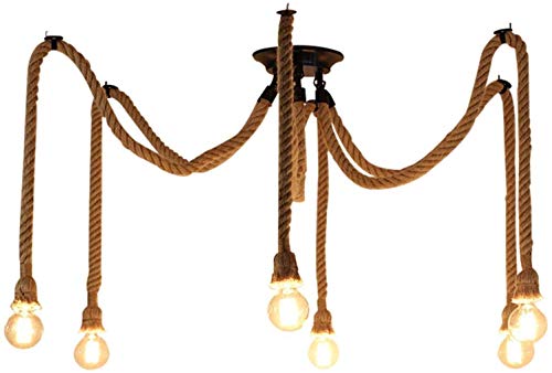 Retro americana lámparas de jardín suspendido industrial brillo viento lámpara de 40W persönlichkeitstag cable creativa Bar dispersa suspensión flor femenina