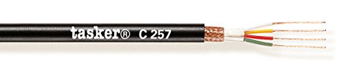 Tasker C257 Cable de micrófono 4x0,22 mm² 10 m