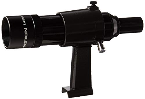 Telescopio buscador acromático Orion 8x40 Negro