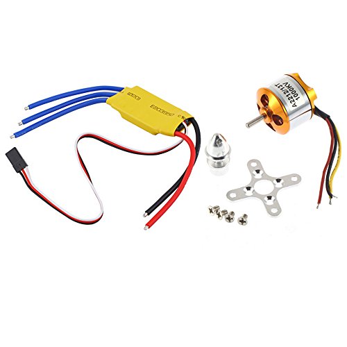 Unikel A2212 Motor sin escobillas 1000KV Outrunner con 30A ESC sin escobillas para dji F450 550 RC Quadcopter