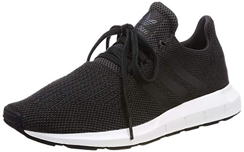 ADIDAS Swift Run, Zapatillas para Hombre, Negro (Black/Carbon/Core Black/Medium Grey Heather Cq2114), 42 2/3 EU