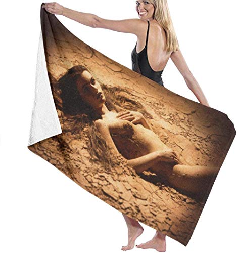 AGCXDToalla de Playa de Microfibra Unisex Alicia en Cadenas Toalla de baño Manta de Playa Secado rápido para Viajes Piscina Yoga Camping Gimnasio Deporte 81 3 x 132 cm