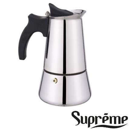 Alfa 40034 - Cafetera supreme inox. induccion 2 tazas