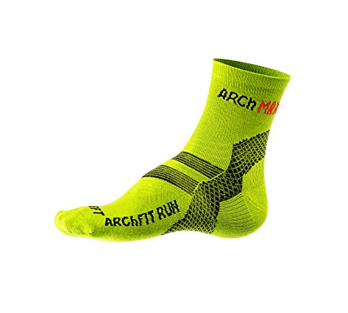 Arch Max Archfit Calcetines Deportivos, Hombre, Amarillo, XL (45-48)