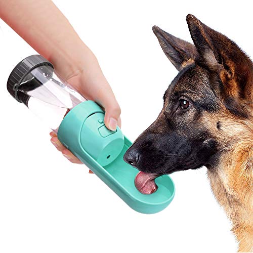 Botella de Agua para Perros, Botella de Agua para Mascotas, Libre de BPA, Recipiente de Agua para Cachorros Portátil a Prueba de Fugas con Diseño Escalable, Ideal para Caminar, Caminar, Correr, Viajar