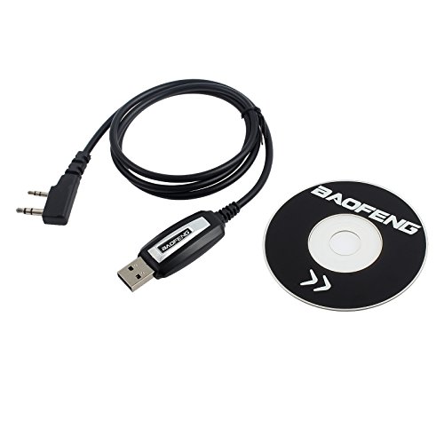 Cable de Programación USB + Controlador de CD para Baofeng UV-5R / 5RA / 5R Plus / 5RE BF-888S Radio