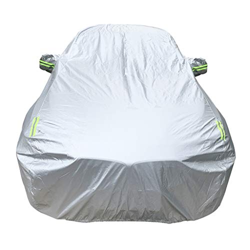 Cubierta del Coche Compatible con Cadillac CTS Base RWD Sedan/AWD Sedan Protectora Impermeable Respirable Anti-UV A Prueba de Polvo Ropa de Coche Lona alquitranada Cubierta Completa del Coche