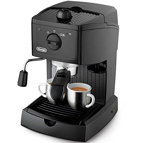De'longhi EC 146.B - Cafetera espresso, 1l de capacidad, 15 bares presión, negro