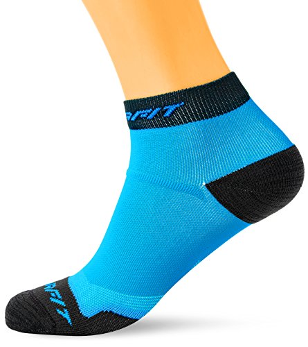 Dynafit Hombre Vertical Malla Footie Calcetines, Primavera/Verano, Hombre, Color Methyl Blue/0980, tamaño 35-38