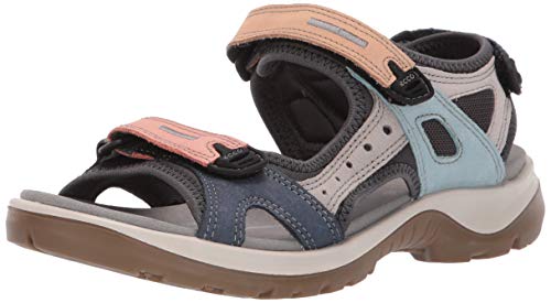 ECCO Offroad Sandalias de Senderismo, Mujer, Multicolor (Multicolor 55749), 38 EU