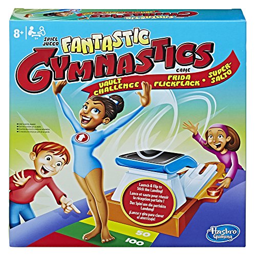 Hasbro Gymnastic Vault Challenge Niños y Adultos Juego de Azar - Juego de Tablero (Juego de Azar, Niños y Adultos, Niño/niña, Caja)