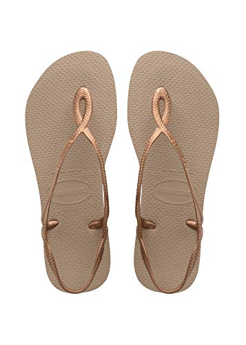 Havaianas Luna, Sandalias para Mujer, Dorado (Rose Gold), 37/38 EU