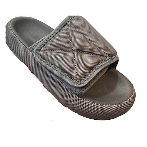 Hombres Zapatillas Sandalias Peep Toe Suave Suela Plana Anti deslizable Zapatos de Playa Ligeros Calzado de Agua para la Familia al Aire Libre Relajante