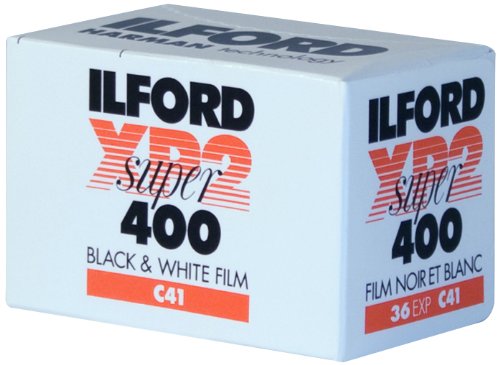 Ilford XP-2 Super, película de 35mm, rollo de 36 exposiciones