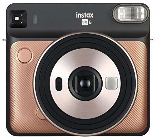 Instax SQ6, Cámara Analógica Instantánea Formato Cuadrado, Dorado