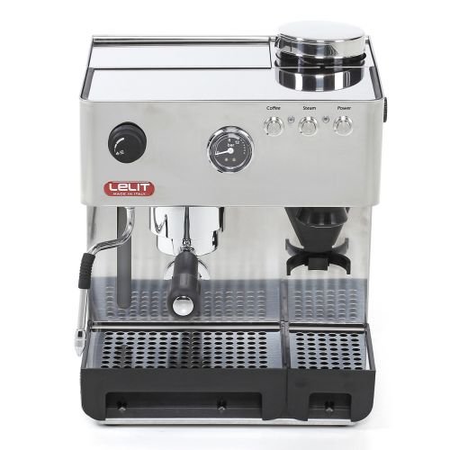 Lelit PL042EMI - Cafetera automática de 1200 W, color plateado