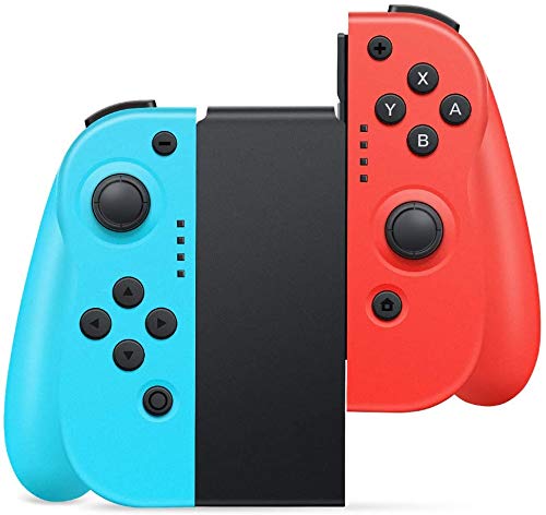 Mandos para Nintendo Switch,Timoom Bluetooth Wireless Controller Gamepad Joystick Controlador De Reemplazo Izquierdo Y Derecho para Joy Con.