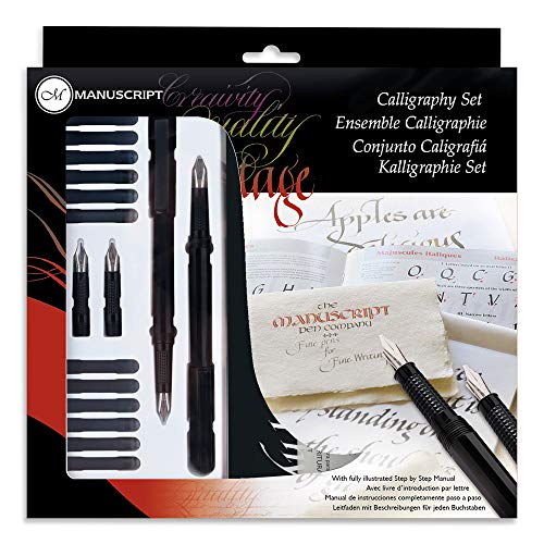 Manuscript MC146 - Set de caligrafía, tinta multicolor