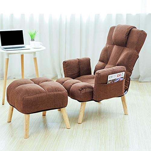 OPXZPM sofá Perezoso Lazy Couch Single Balcony Bedroom Sofá pequeño Cute Mini Girl Room Sofá reclinable Plegable Simple, Estilo 8